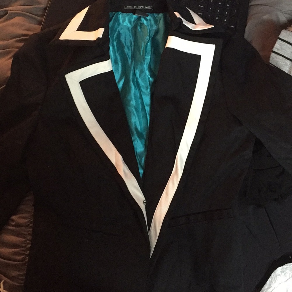 Black suit jacket